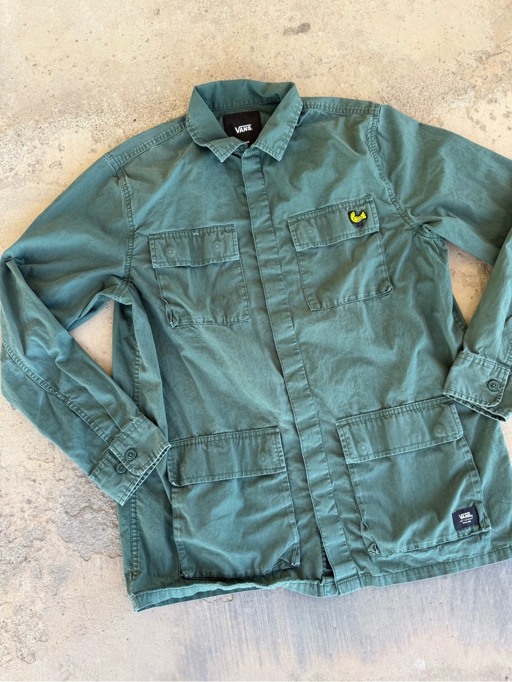 Vans Duck Patch Utility Chore Jacket Green – Size Medium